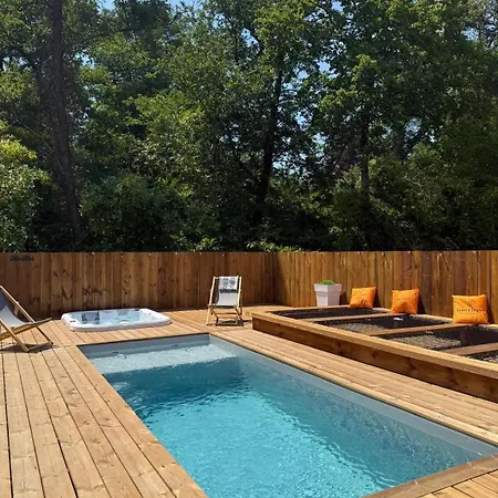 Villa La Lyra - 8p - Piscinejacuzzi Martillac
